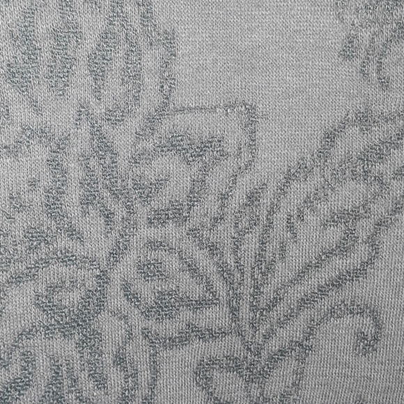 Sonoma Goods for Life+Style Floral design Long Sleeve Crewneck Sweatshirt - Gray - Picture 8 of 16